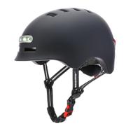 Cycling Scooter Helmet met LED-verlichting voor e-step en fiets