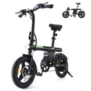U1/EB1S opvouwbare elektrische fiets in zwart