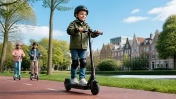 Elektrische step voor kinderen