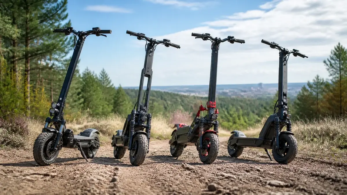 Offroad elektrische step