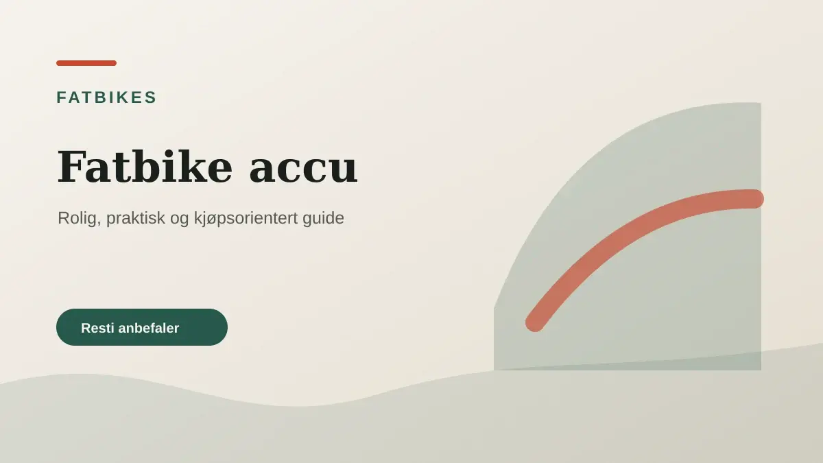 Fatbike accu als feature-illustratie voor fatbikes bij VitaalVergelijken.nl