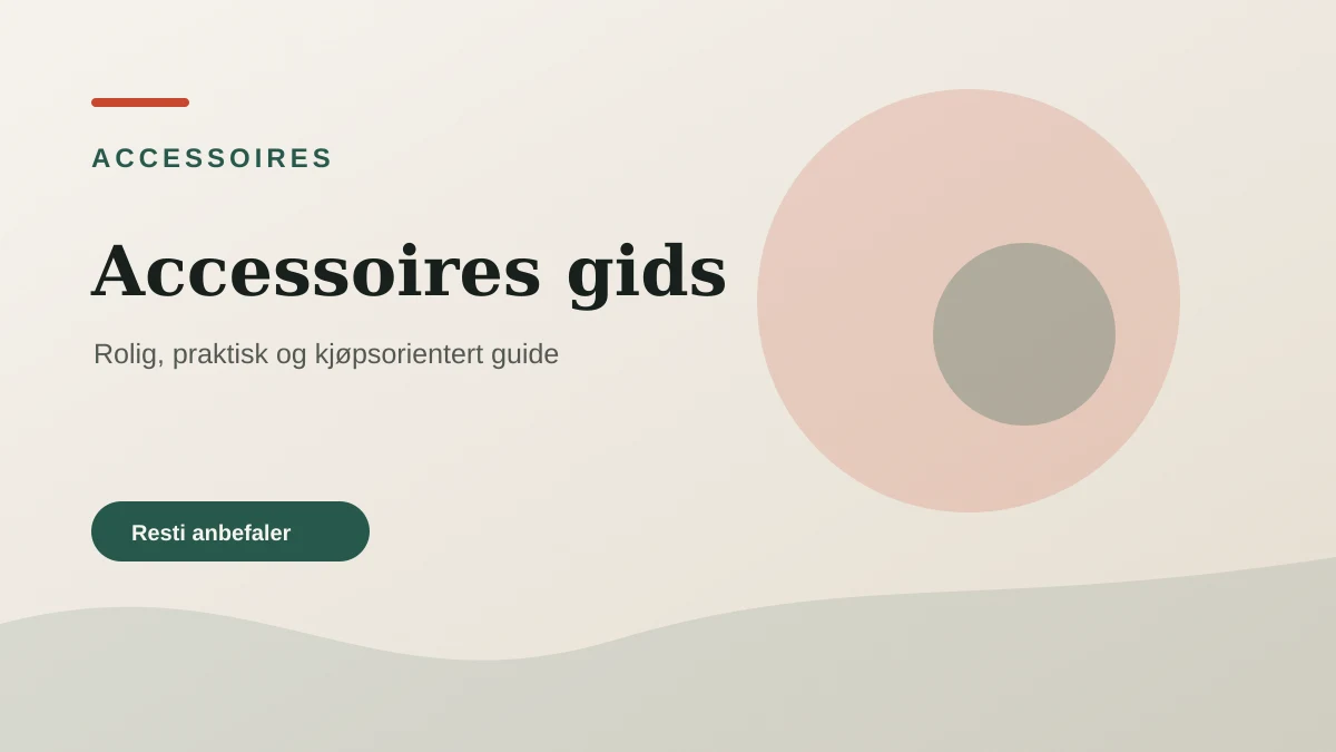 Accessoires gids als feature-illustratie voor accessoires bij VitaalVergelijken.nl